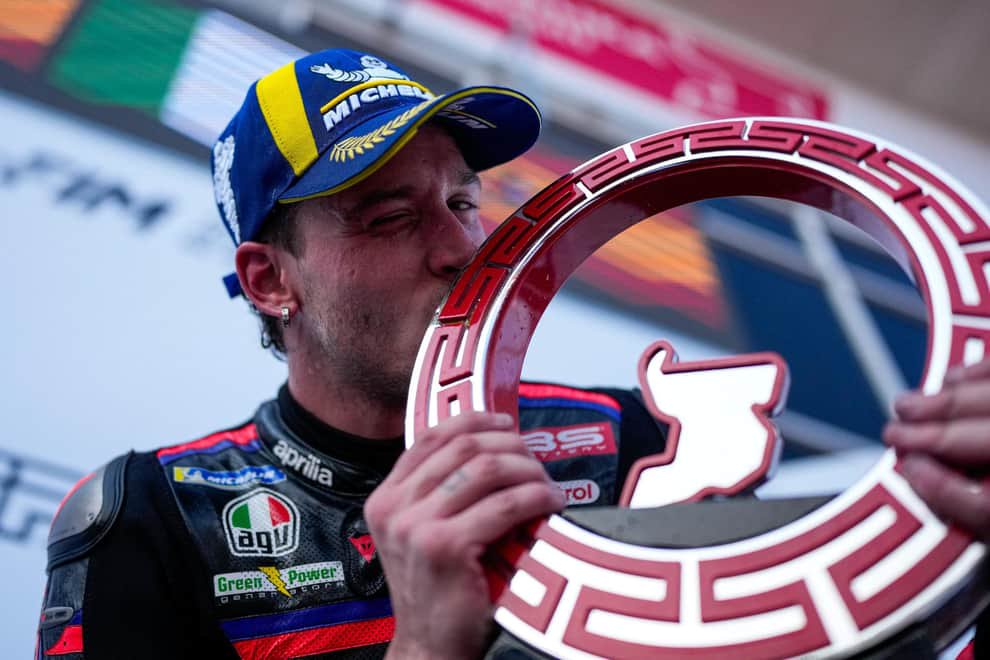 Aprilia Racing's Marco Bezzecchi, winner of the Indonesian Grand Prix. (Photo credit: MotoGP)