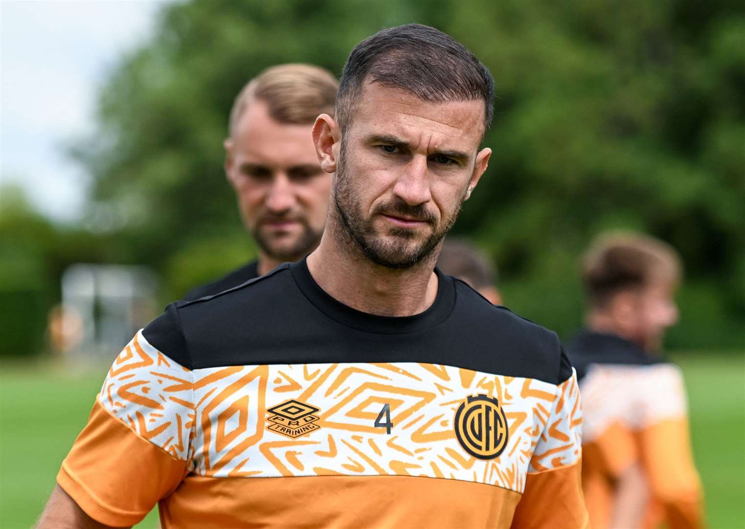 Cambridge United captain Dom Ball has been sidelined by a hamstring injury. Picture: Keith Heppell