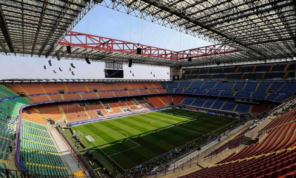 The game will be played at San Siro Stadium