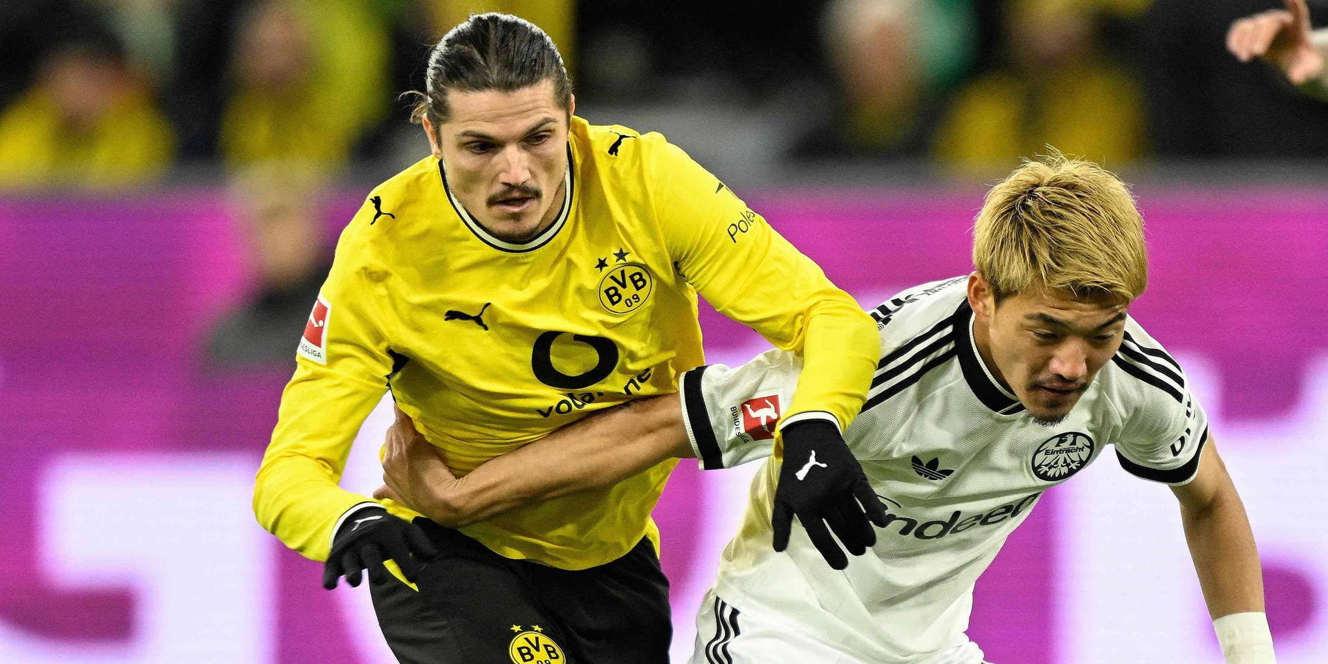 Marcel Sabitzer stand gegen Frankfurt wieder in der Dortmund-Startelf.