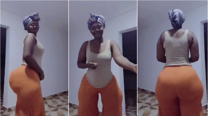 Meet Sheena, The Beautiful Ghanaian Lady Trending With Her Voluptuous Shape