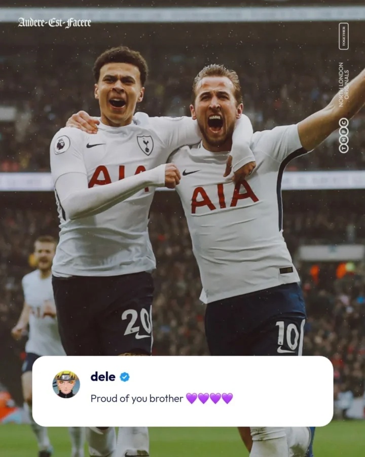  Dele Alli and Harry Kane