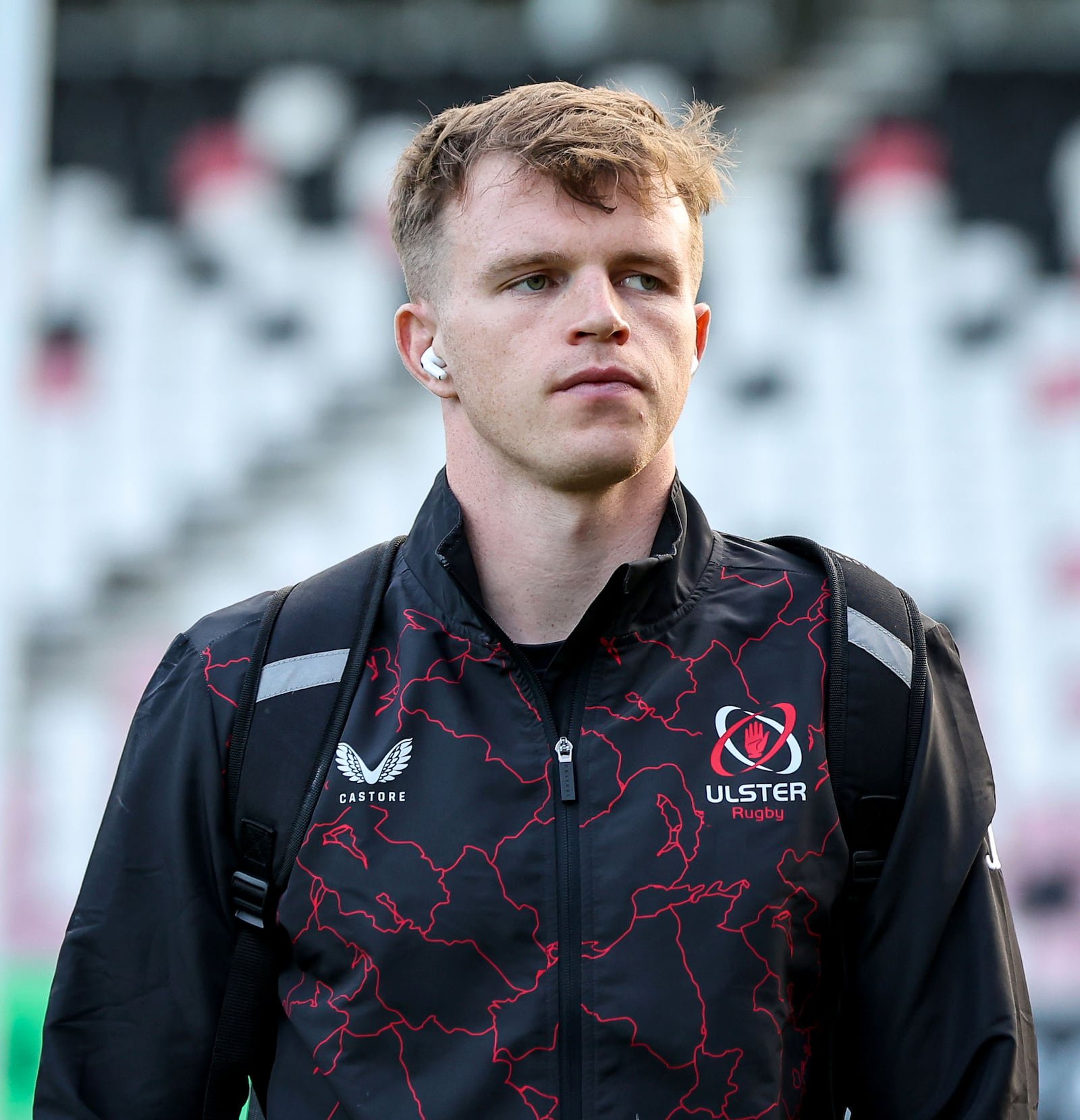 Ulster's Jamie Benson has received a call-up as one of the outhalves. Photograph: Dan Clohessy/Inpho
