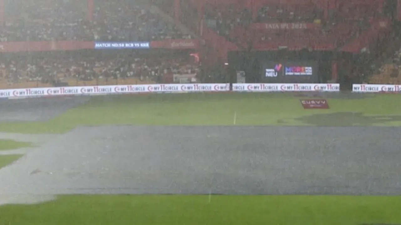  It has been raining in Bengaluru for the last few days. Photograph: (X) 