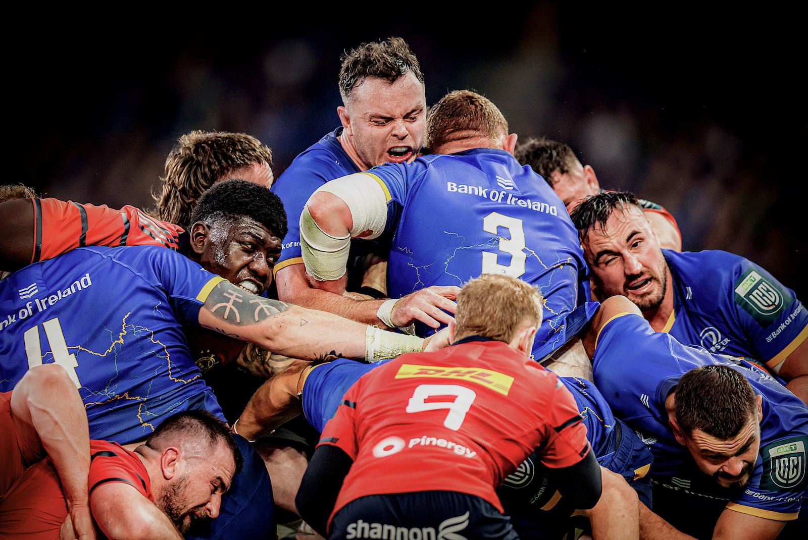 Leinster are the old enemy and Munster can charge straight into them on Saturday night. Photograph: Tom Maher/Inpho