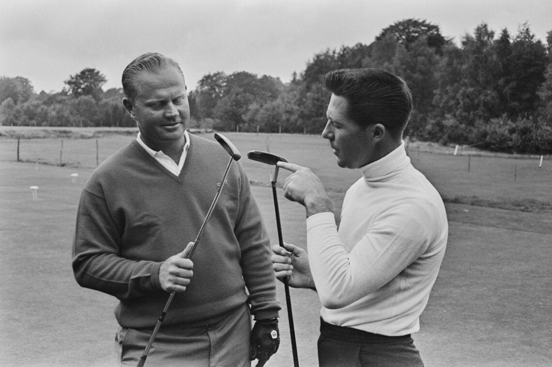 Jack Nicklaus And Gary Player At Wentworth