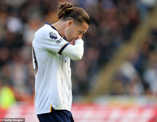 Grealish's patchy attitude to a football life is affecting his game, as he is not taking his man on in the way he used to and does not emit such light on the wing