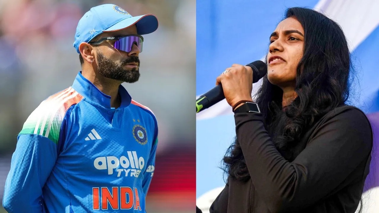 PV Sindhu on Virat Kohli