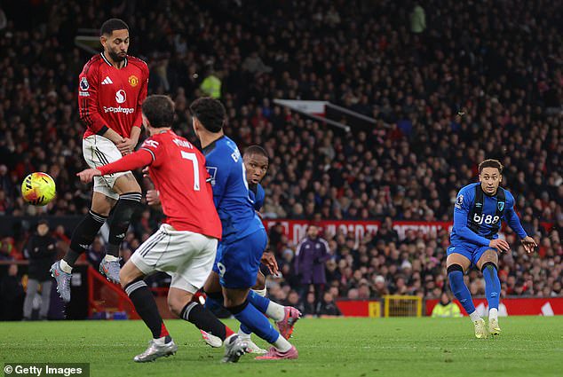 Marcus Tavernier scored in Bournemouth's 4-4 draw at Old Trafford last season