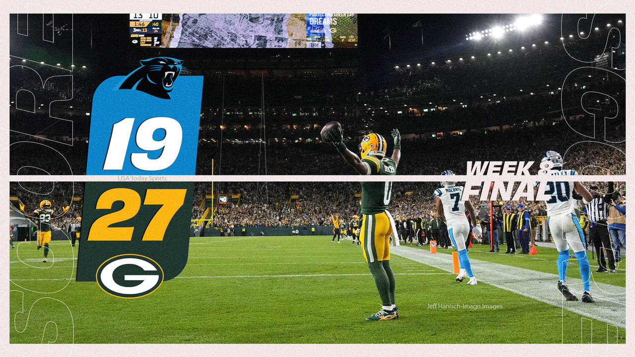 Packers Panthers Week 8