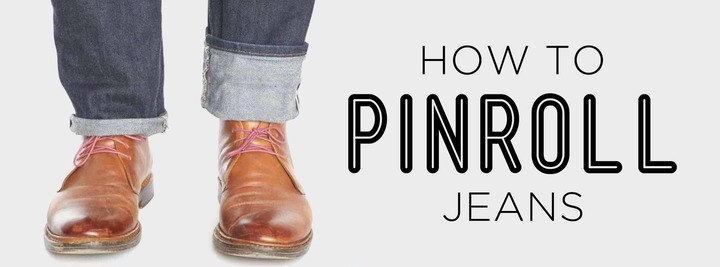 How to Pinroll Jeans