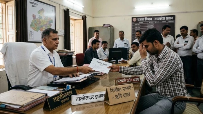 '150 रुपये का कुर्ता-पजामा पहनकर नेता बने हो...', भाजपा नेता से अभद्रता करने वाला पटवारी सस्पेंड, VIDEO हुआ था वायरल