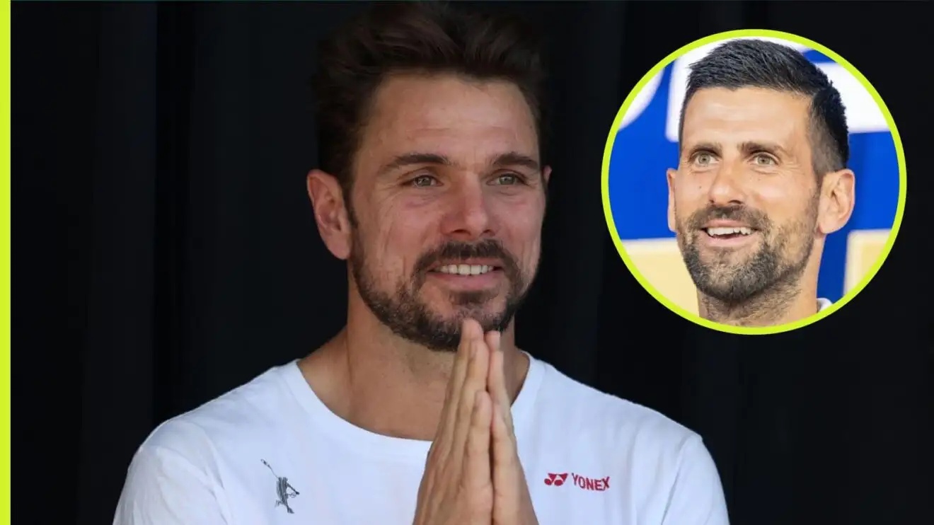 Stan Wawrinka and Novak Djokovic