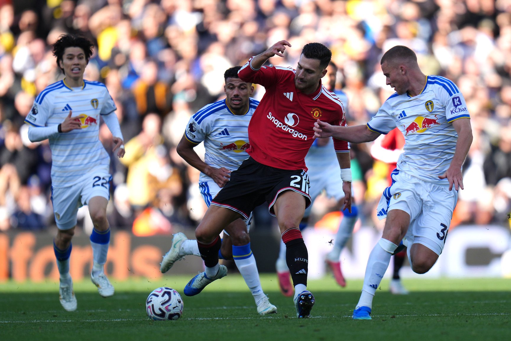 Diogo Dalot was part of an improved United defence