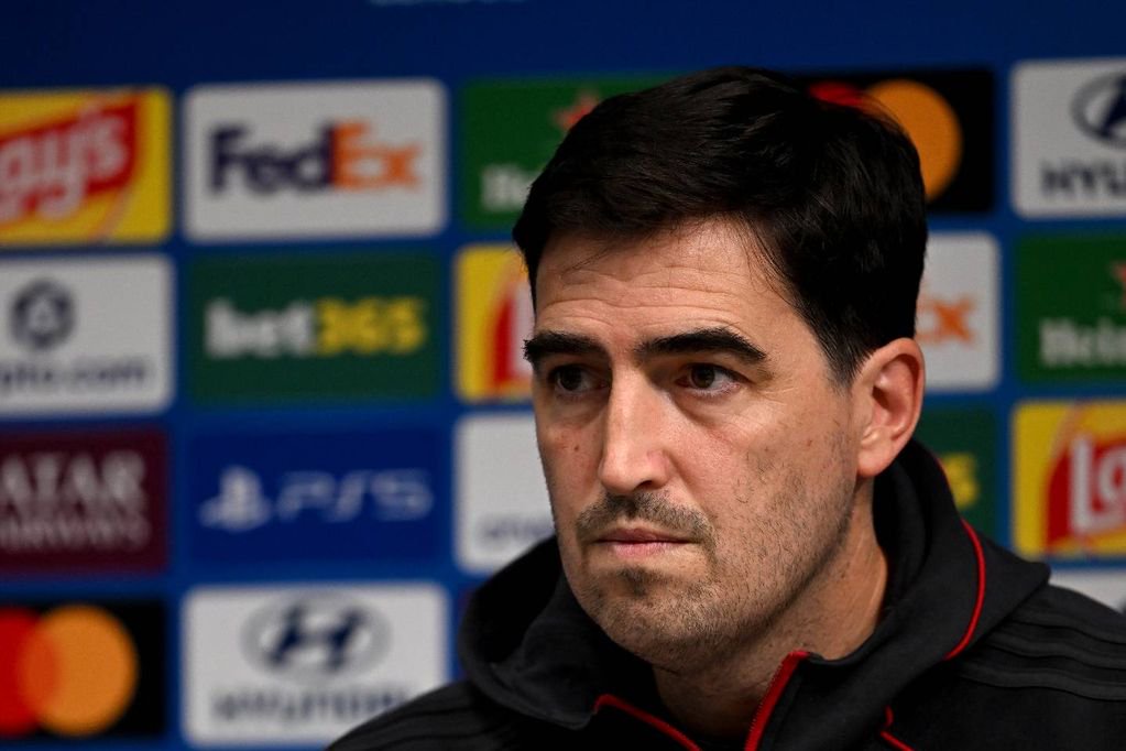 Andoni Iraola is preparing his team for the Champions League