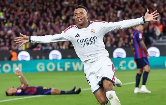 Mbappe Double Sinks Barcelona As Real Madrid Win El Clasico