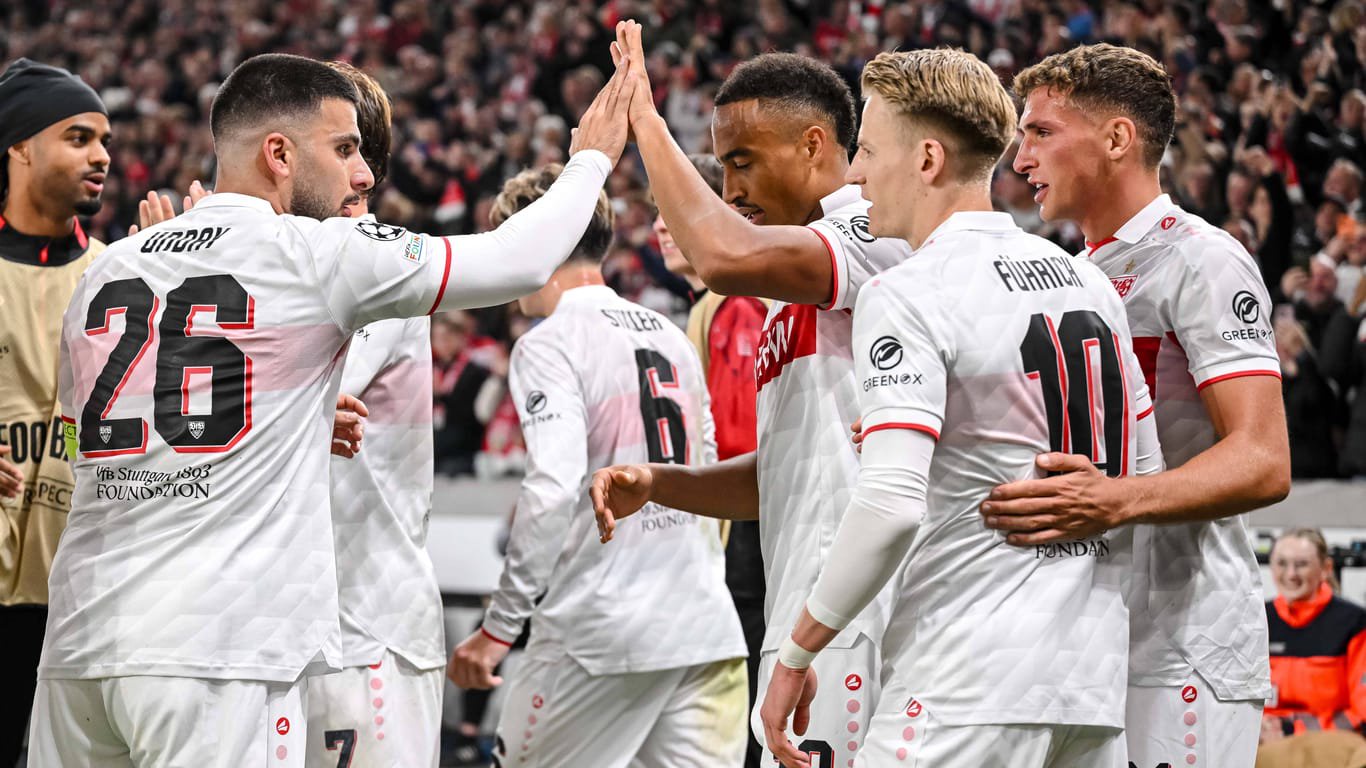 VfB Stuttgart gegen Atlético de Madrid: Das Spiel in der Champions League endete ohne Sieger.