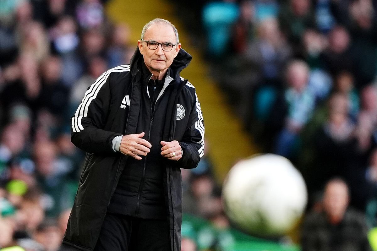 Celtic manager Martin O'Neill 