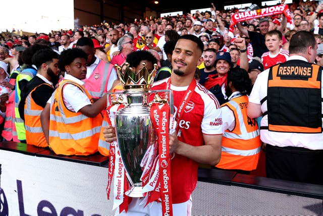 Arsenal's William Saliba sustained a long-term injury at the World Cup