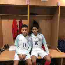 Musiala and Bellingham were England youth teammates