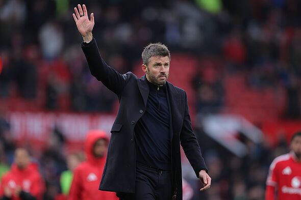 Michael Carrick cut a dejected figure after Manchester United's defeat to Bournemouth
