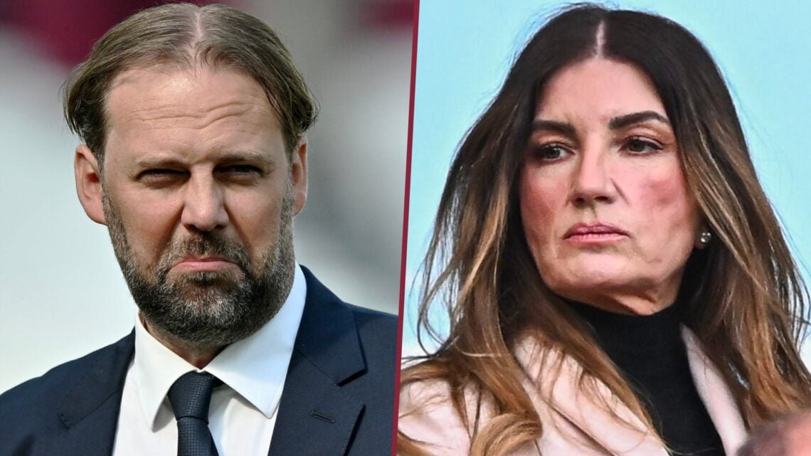 Former West Ham technical director Tim Steidten and ex vice-chair Karren Brady