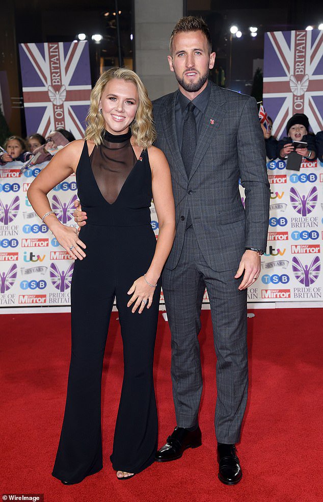 In 2019, she chose a black jumpsuit for that year's Pride of Britain Awards