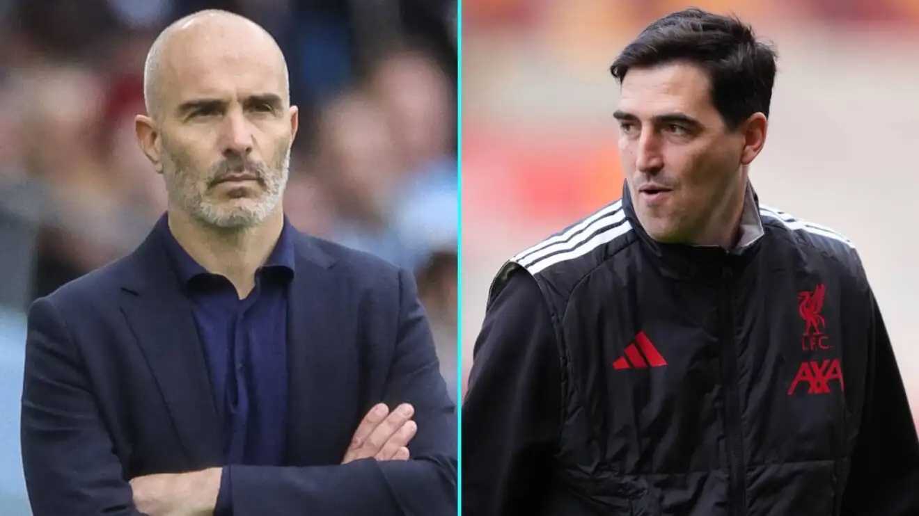 Enzo Maresca and Andoni Iraola