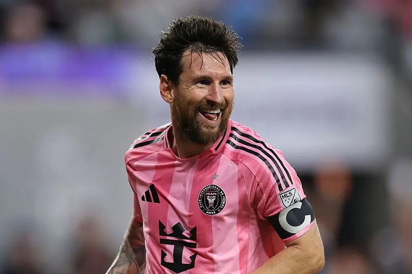 messi smiling