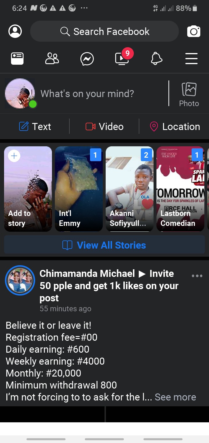 How To Add Image On Your Facebook Background How To Add Image On Your Facebook Background With Dark Mode Winnaijablog