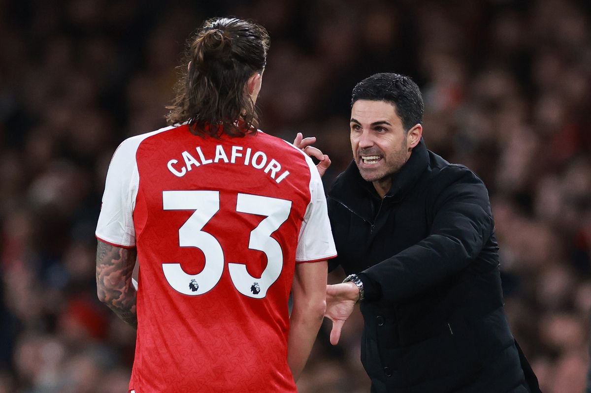 Mikel Arteta is sweating over the fitness of Riccardo Calafiori 