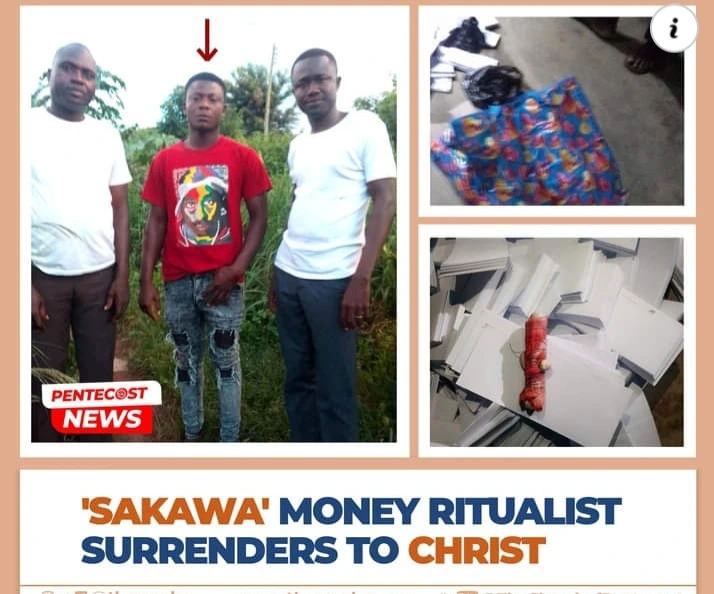 Sakawa finally gives his life to christ after getting a serious heart attack.