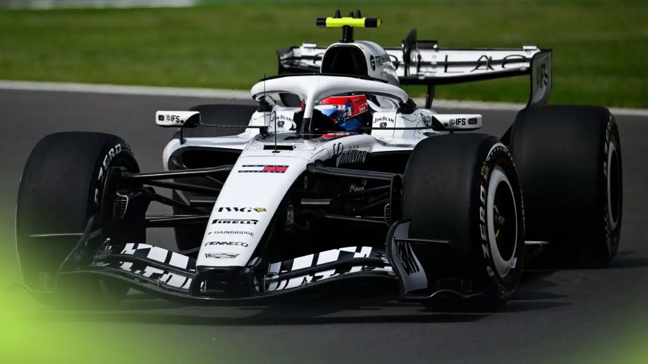 Colton Herta in action for Cadillac at the 2026 Mexican Grand Prix