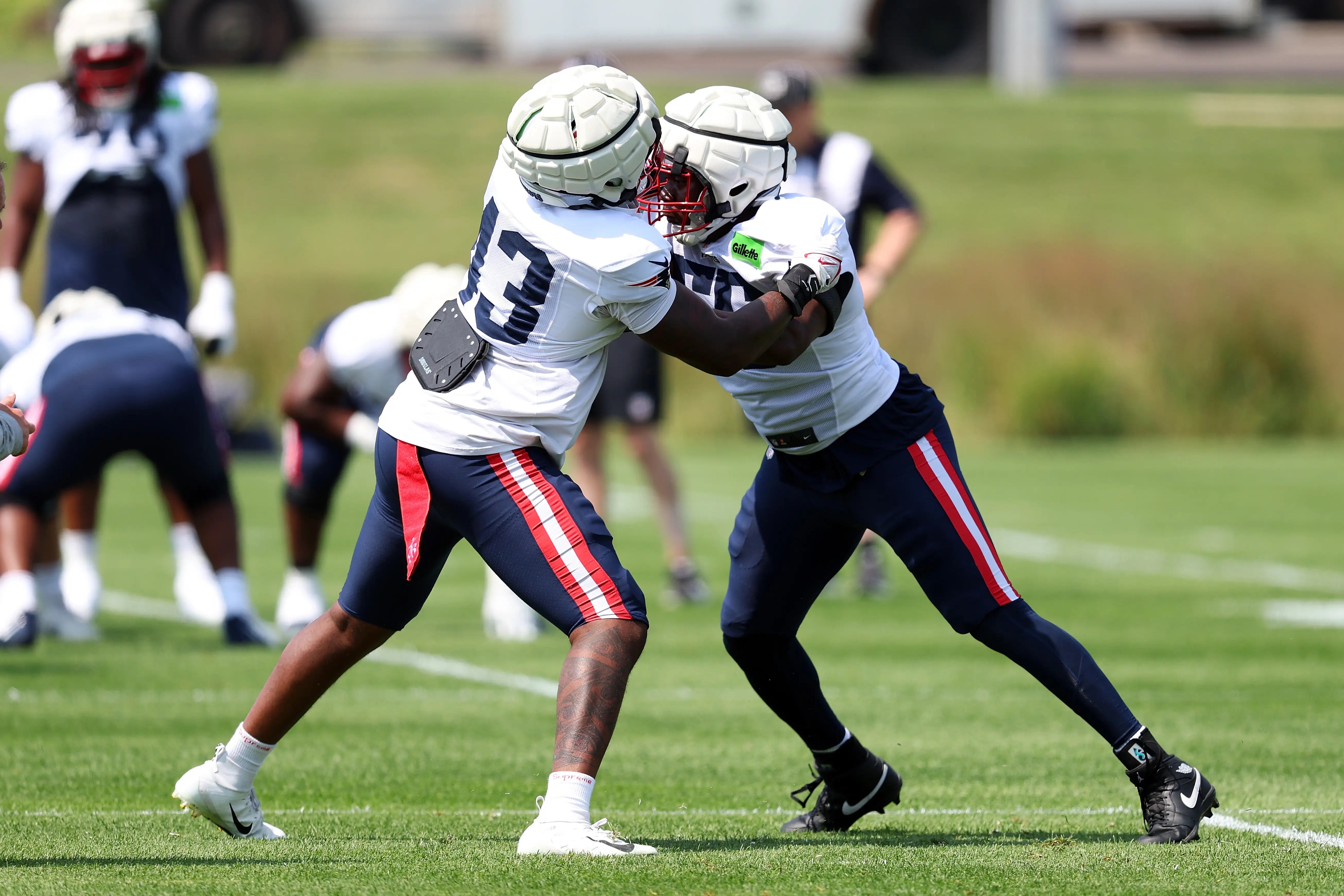 New England Patriots and Minnesota Vikings Joint Practice