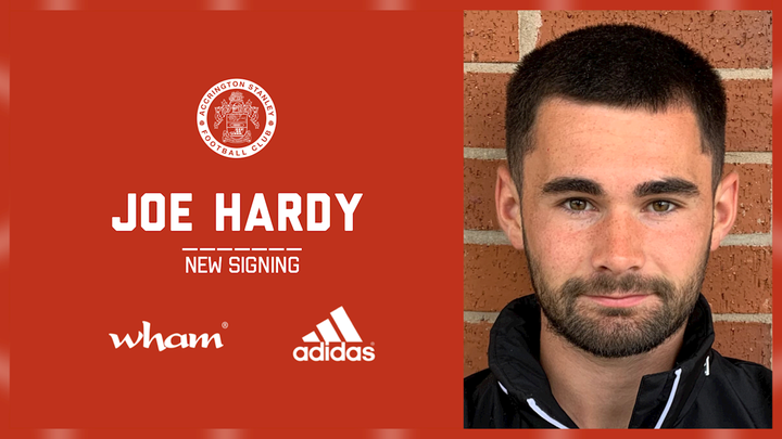 SIGNING: Hardy signs a two-year deal with the Reds -  - Accrington  Stanley
