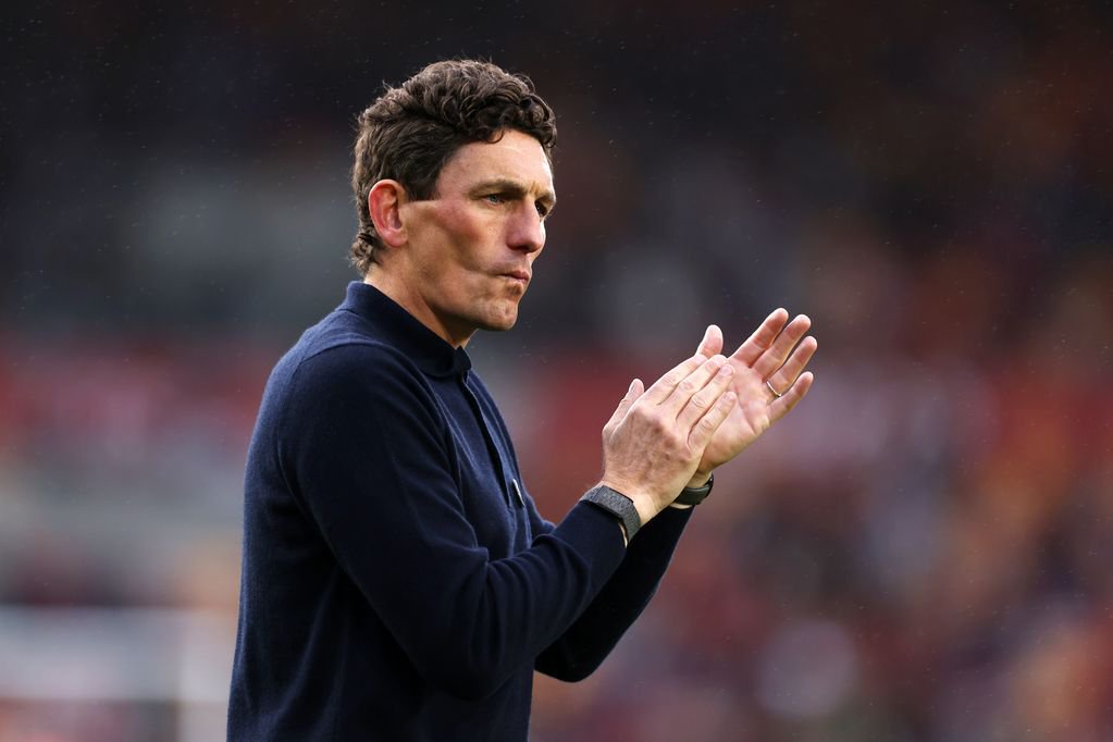 Brentford head coach Keith Andrews.