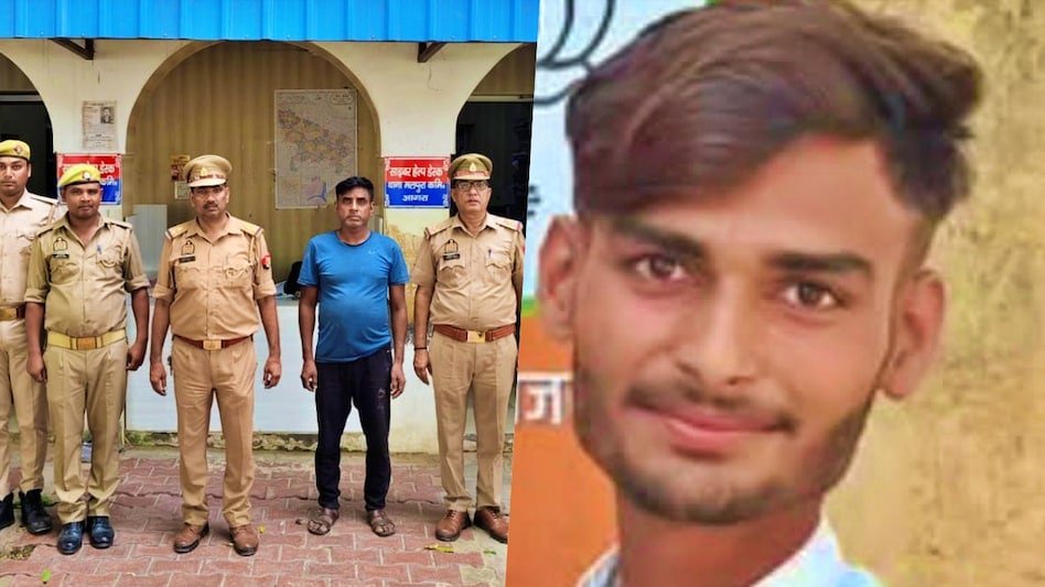 आगरा राकेश हत्याकांड में देवीराम गिरफ्तार (PHOTO- ITG)