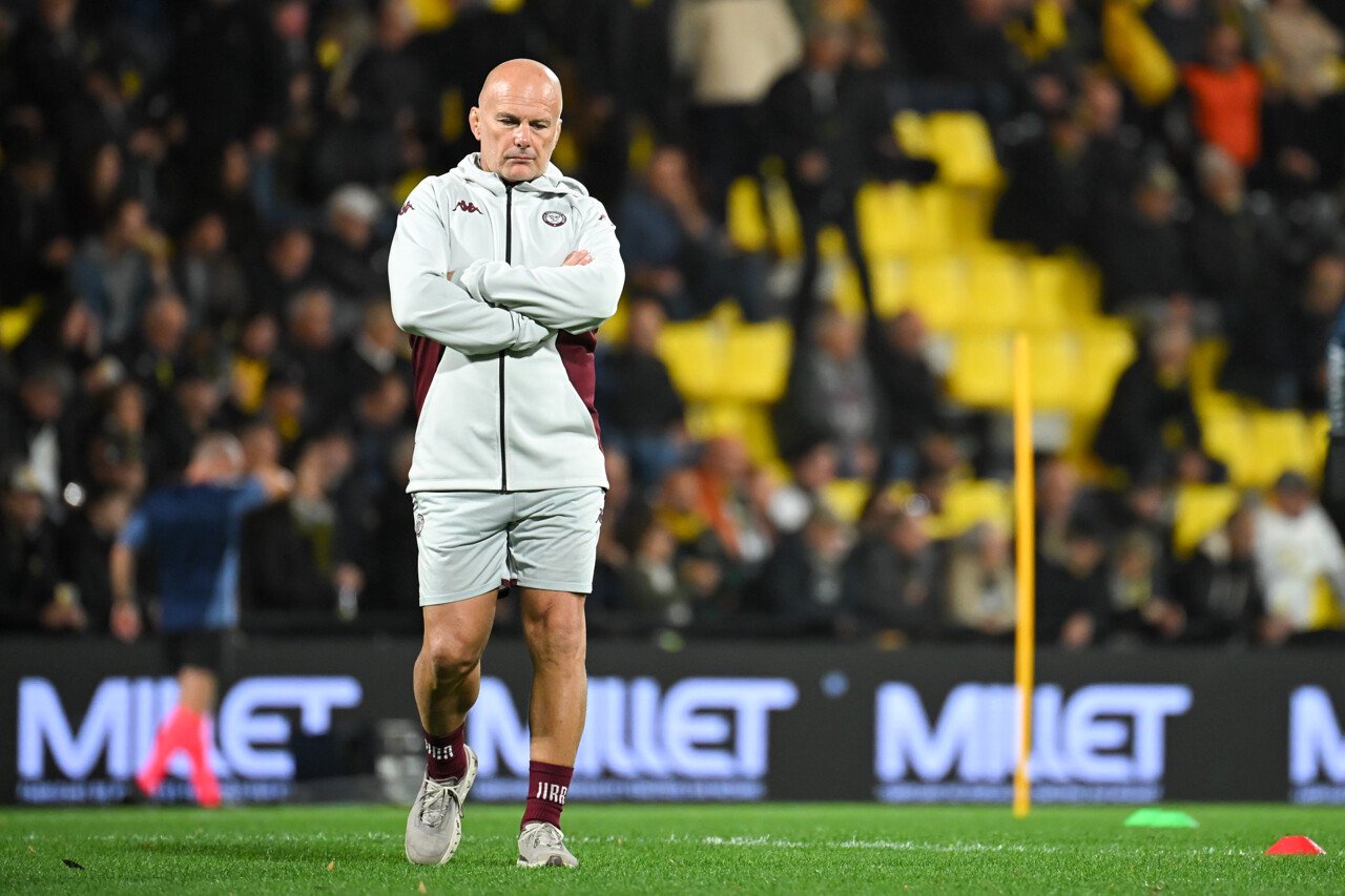 Le manager de l'Union Bordeaux-Bègles Yannick Bru doit composer avec un effectif décimé.