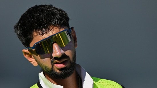 Shoaib Bashir has come up the system rather extraordinarily. (AFP)