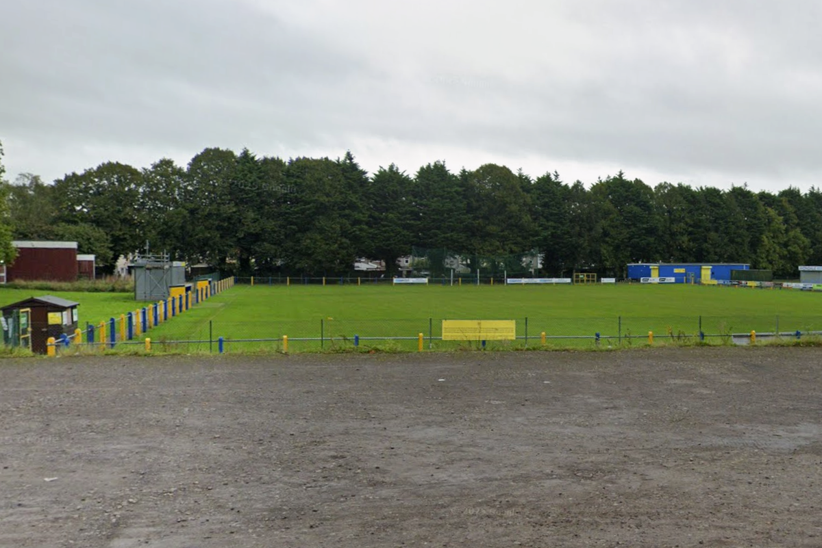 The incident happened during a veterans match at Cwmbran Celtic v Tiger Bay