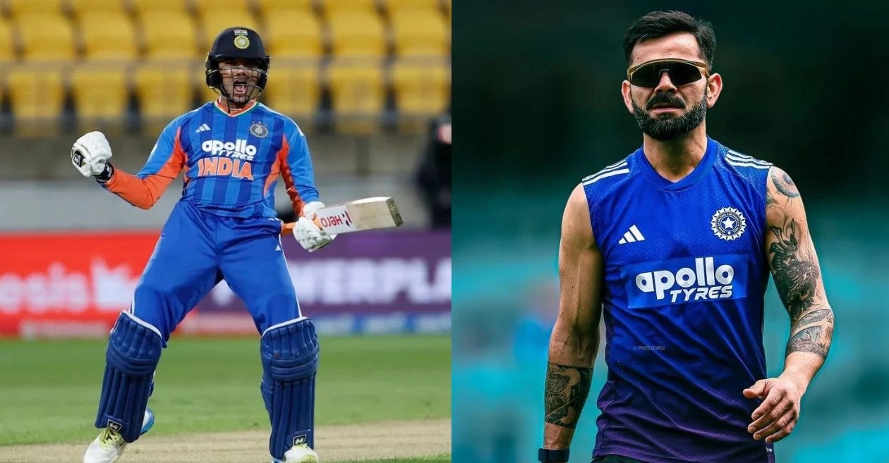 NZ vs IND: Abhishek Sharma breaks Virat Kohli’s special record with stunning 35-ball century in 3rd T20I