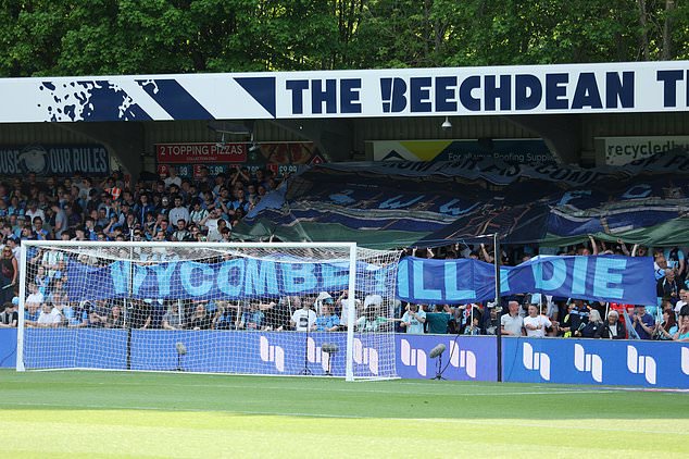 Wycombe were 2-0 winners against Notts County (Steven Paston/PA)