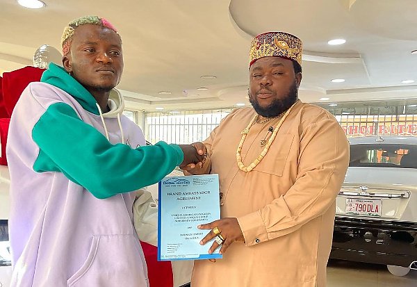 Singer Portable Shows Off His All-white Range Rover And Range Rover Sport SUVs - autojosh 