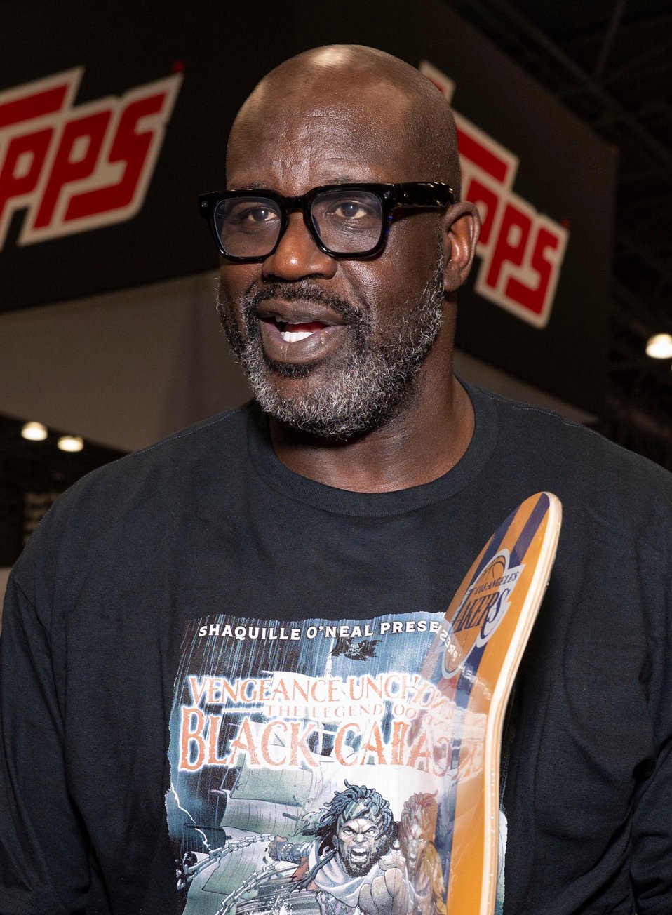 Shaquille O'Neal at New York Comic Con.