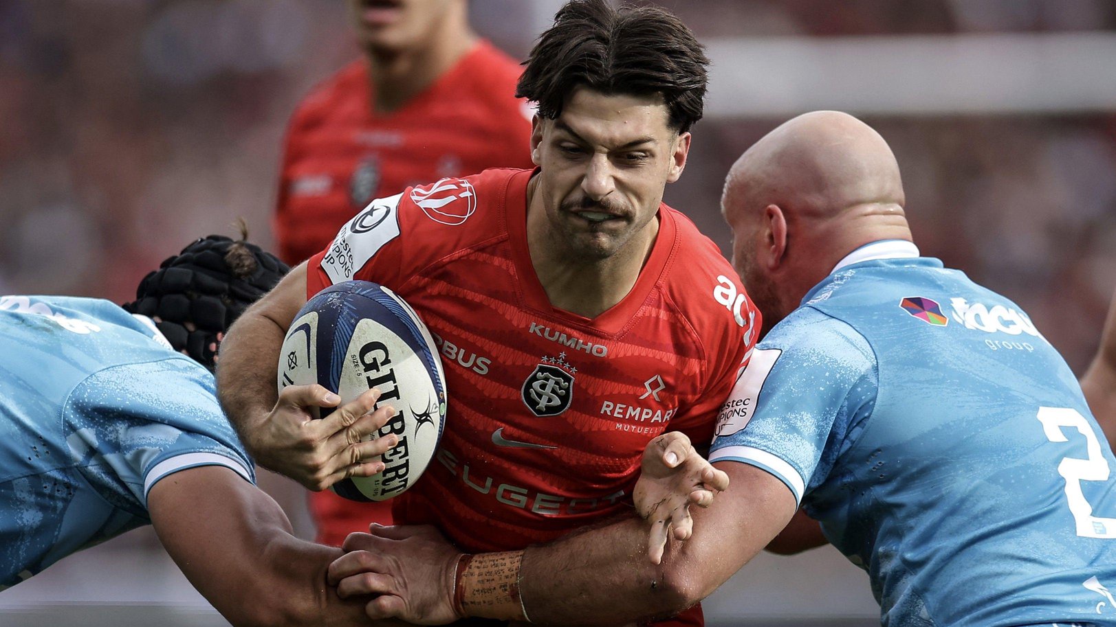 Toulouse v Exeter Chiefs match action