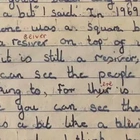 Schoolgirl's chilling letter from 1969 made spookily accurate predictions about future
