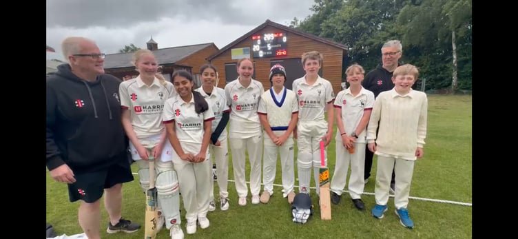 Stogumber's successful under 13 side   