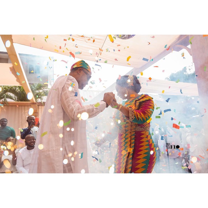 Photos of Adwoa Safo and her current husband drop on their wedding anniversary. 58
