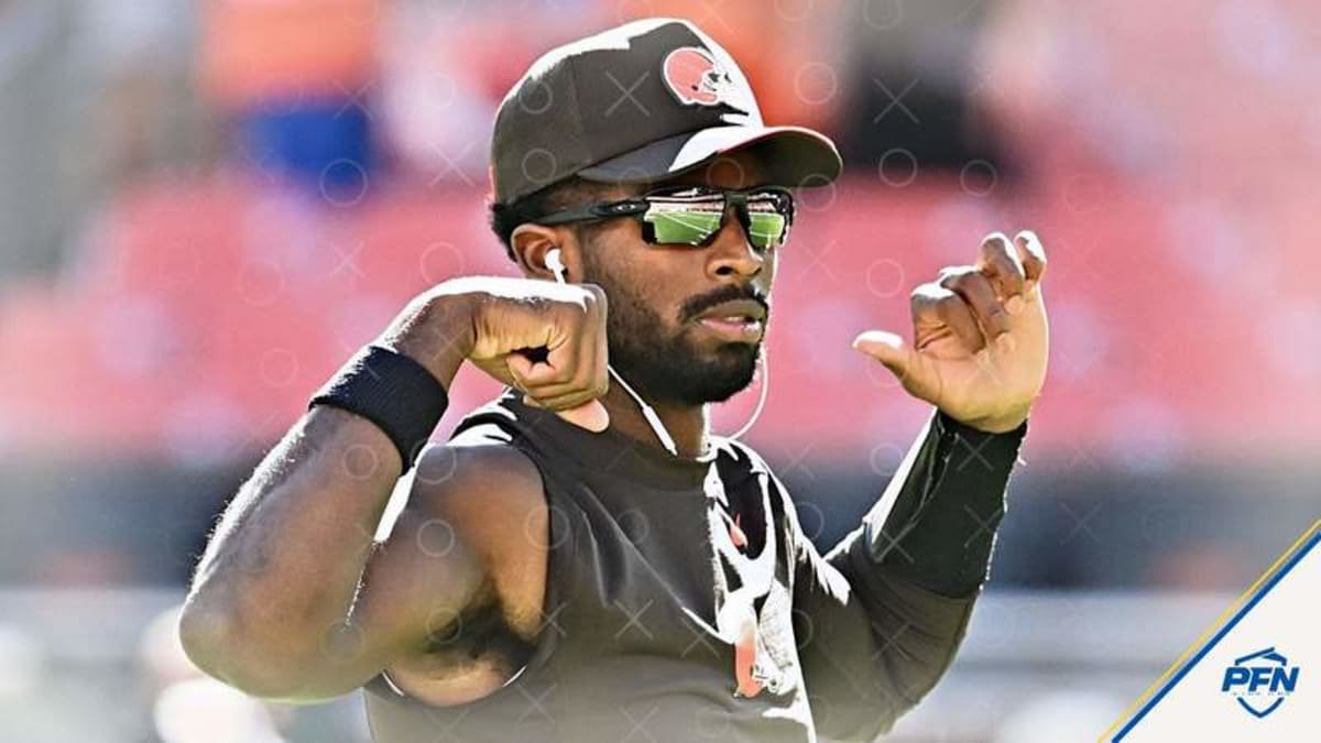 Cleveland Browns quarterback Shedeur Sanders.
