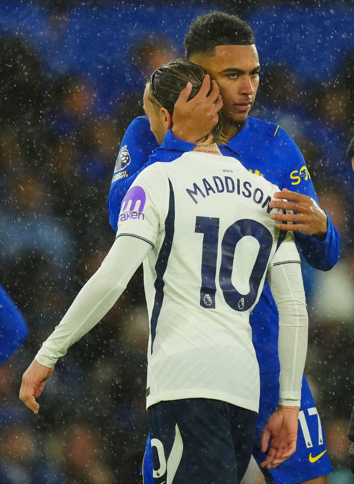 Morgan Rogers and James Maddison